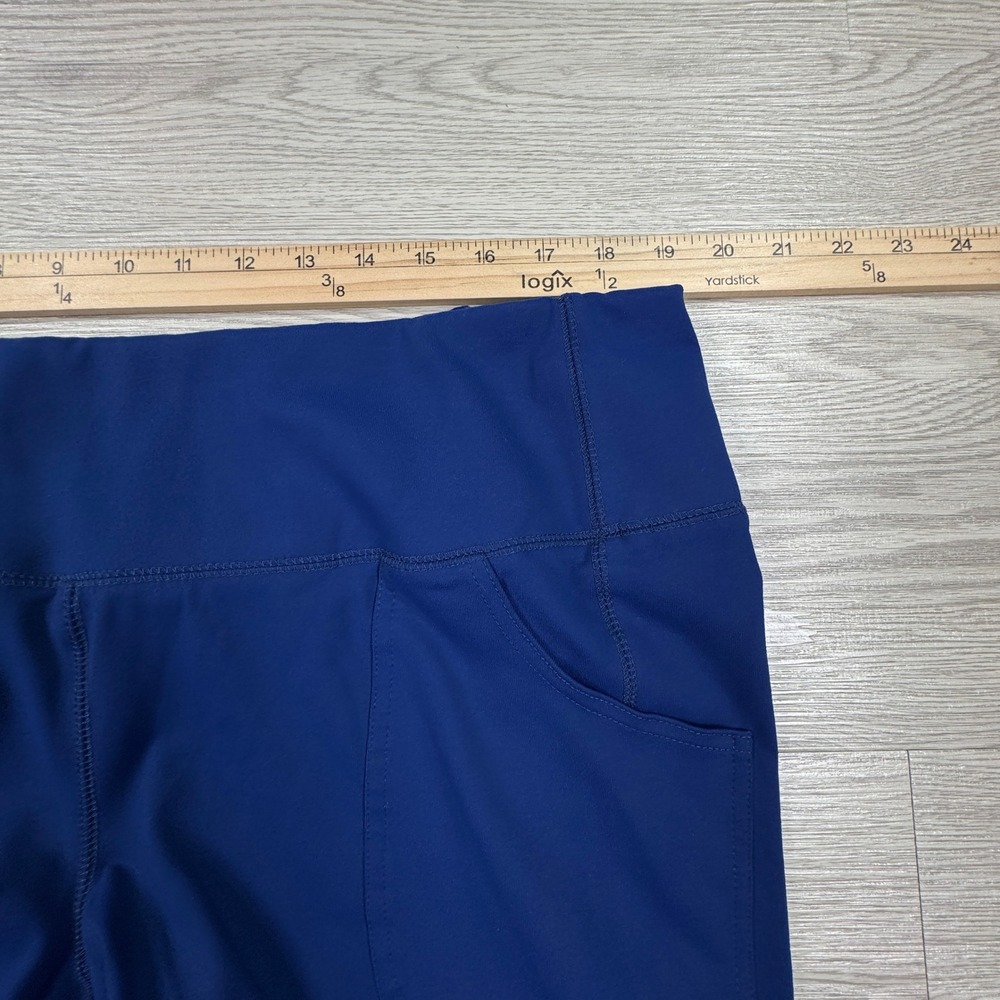 Jofit‎ Women's Capri Pants Blue XXL Athletic Golf Tennis Pockets Stretch - Picture 6 of 8
